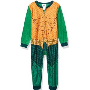 Boys' Aquaman Union Suit Blanket Sleeper Pajama